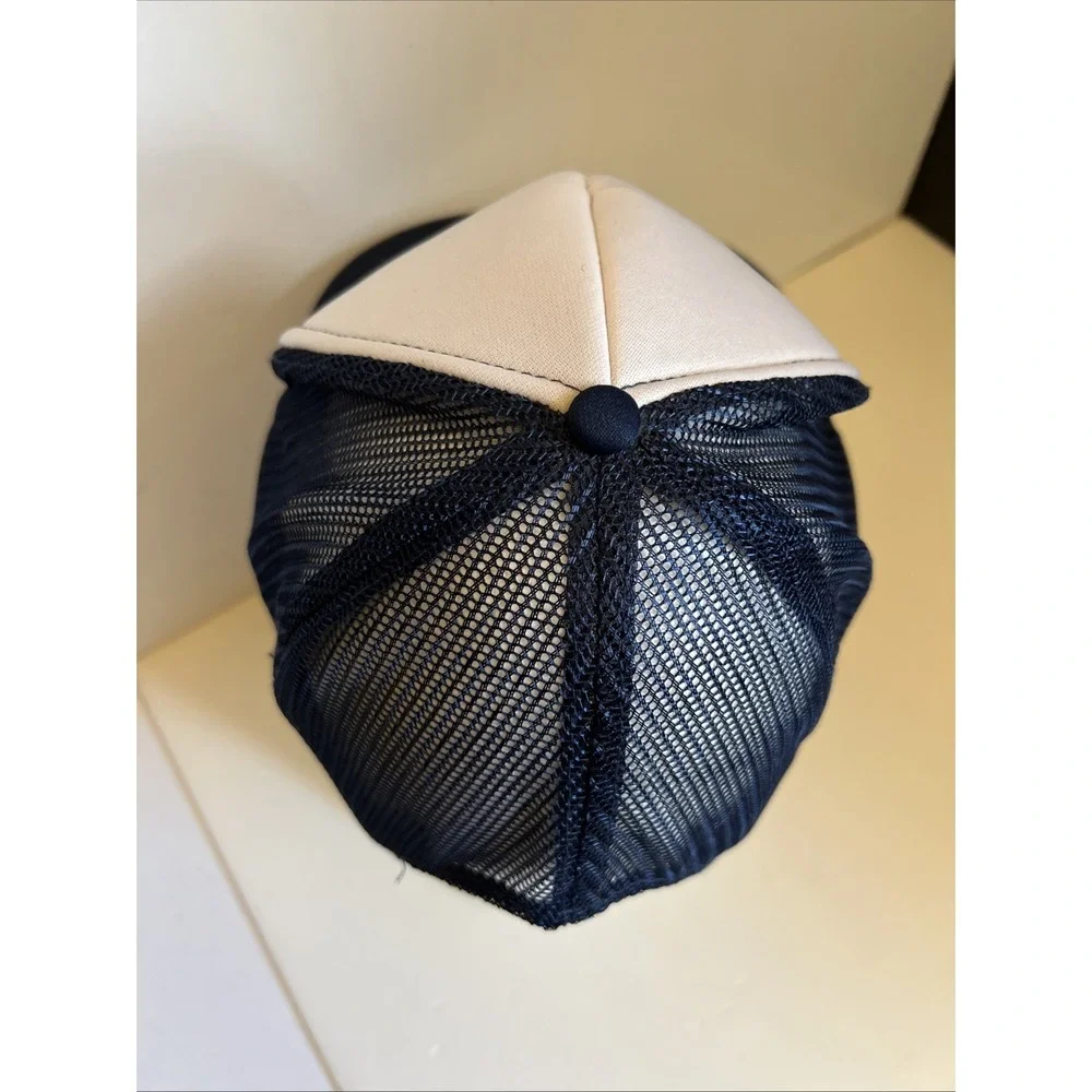 Vintage Border Collie Six‎ Panel Trucker's Double Row Snap Back Hat Cap
